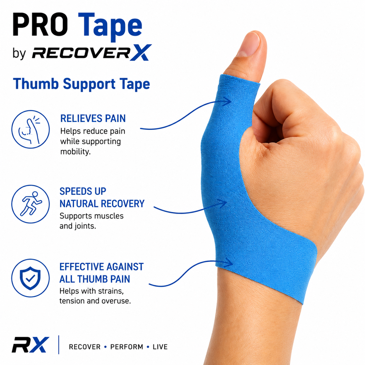 PRO Tape™ Thumb Support Tape