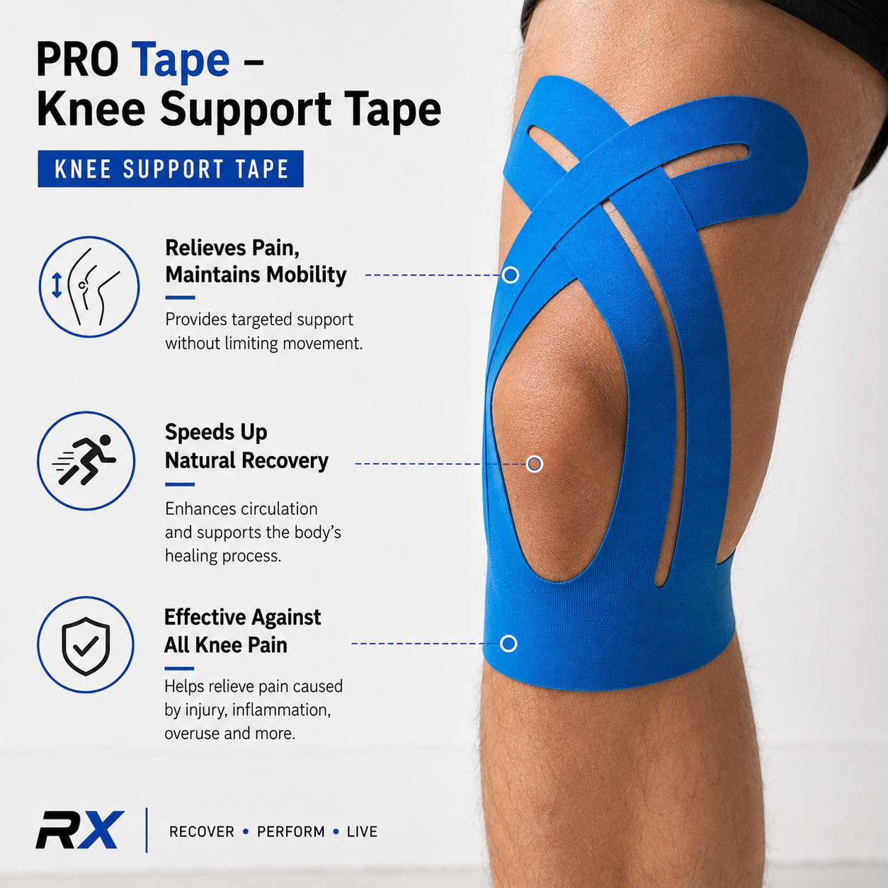 PRO Tape - Knee Support Tape